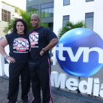 Jannet and Ray front TVN